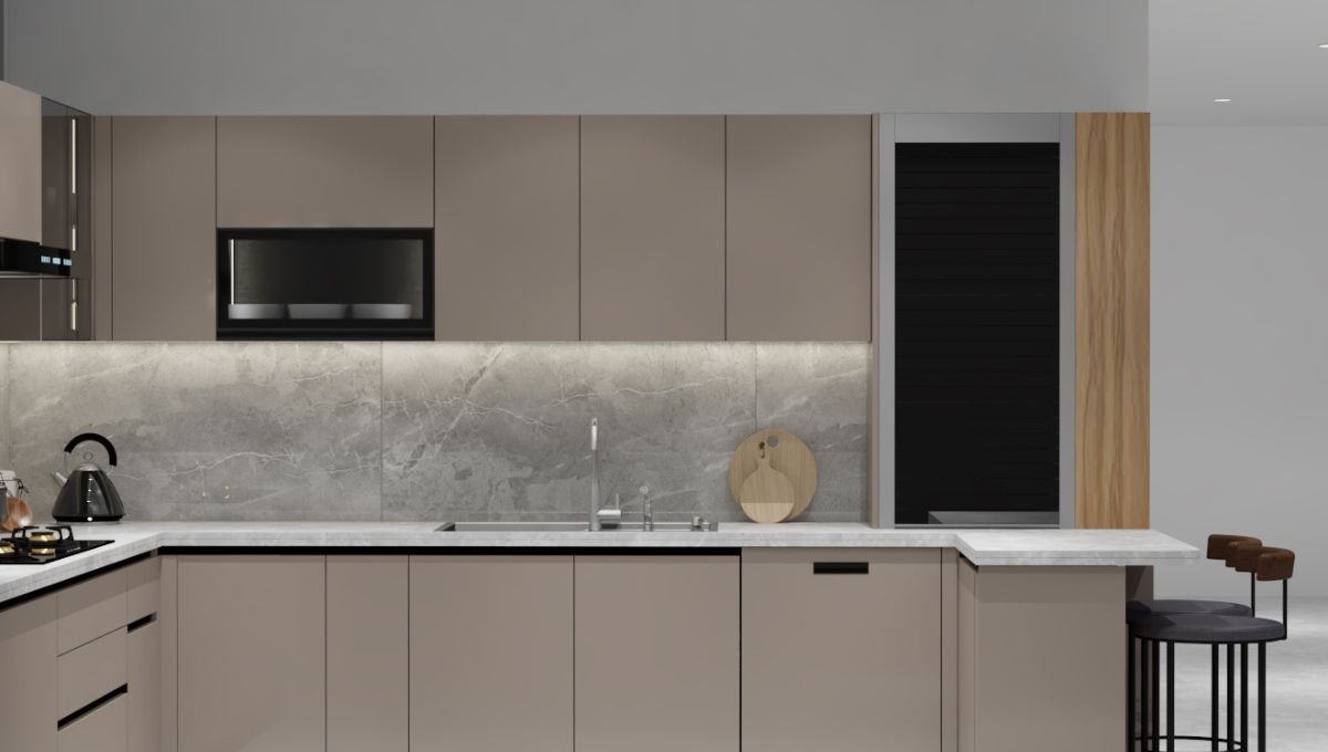 G Shaped Kitchen Design