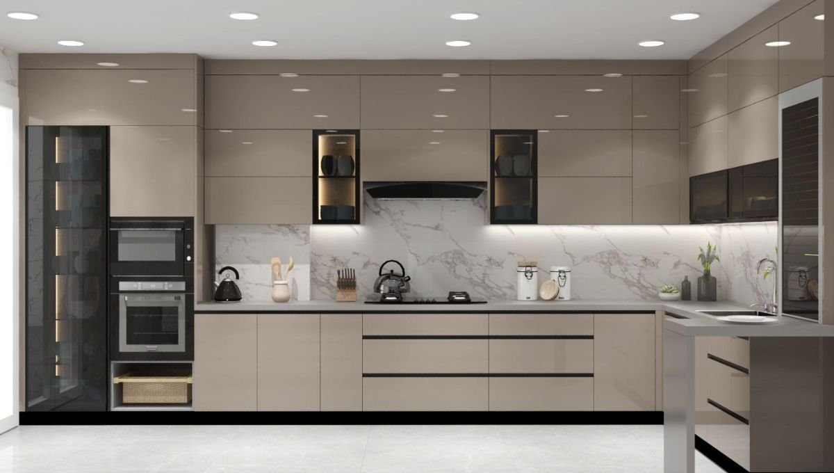 G Shaped Kitchen Design