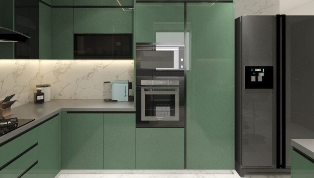 G Shaped Kitchen Design