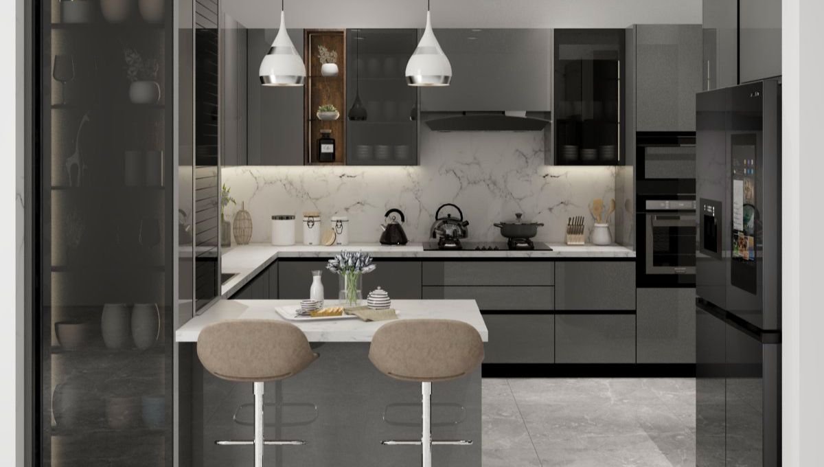 G Shaped Kitchen Manufacturers in Delhi