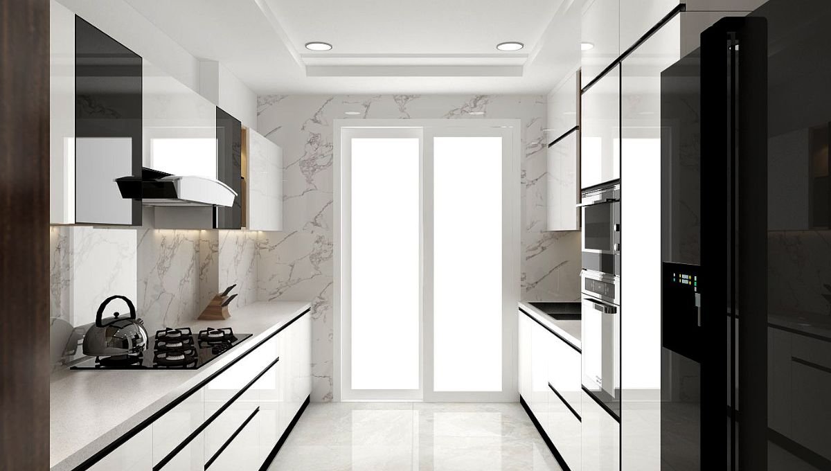 Small parallel kitchen Manufacturers in Delhi
