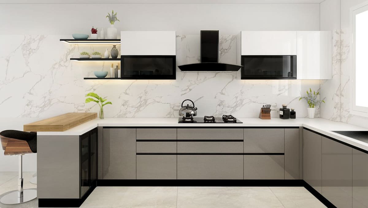 G Shaped Kitchen Manufacturers in Delhi