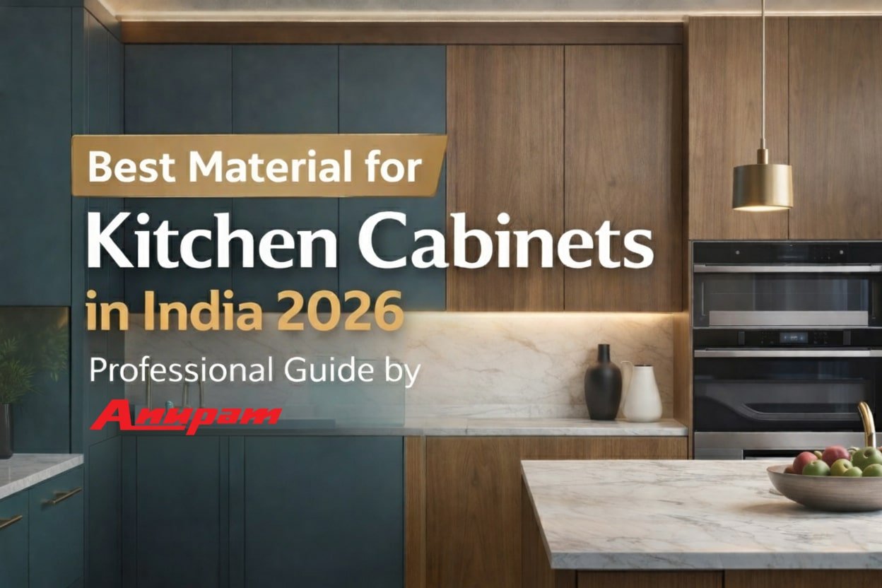 Best Material for Kitchen Cabinets in India
