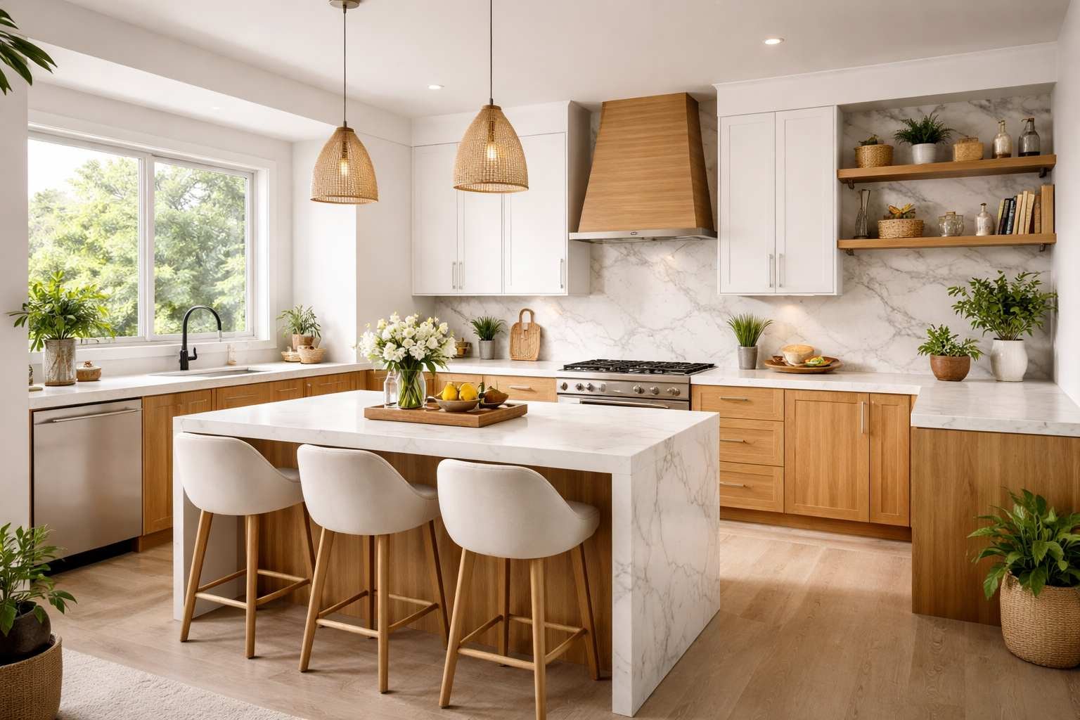 U Shaped Modular Kitchen Designs – Smart and Stylish Kitchen Layout Ideas