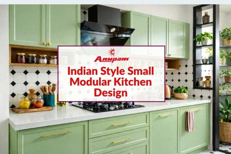 Indian Style Small Modular Kitchen Design Ideas