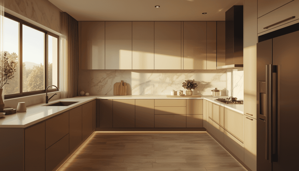 U Shaped Modular Kitchen Designs Ideas | Modern Modular Kitchen Ideas ...