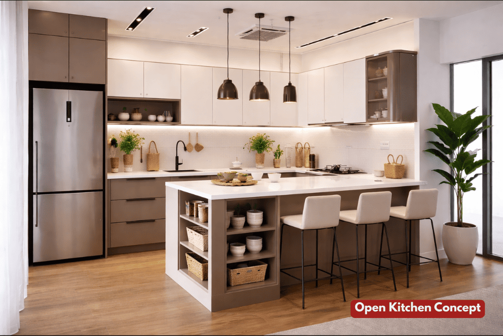 Open Kitchen Concept