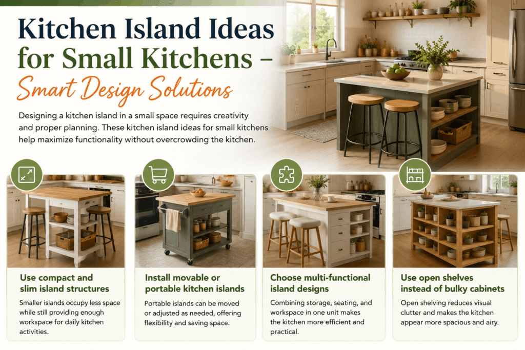 Kitchen Island Ideas for Small Kitchens – Smart Design Solutions