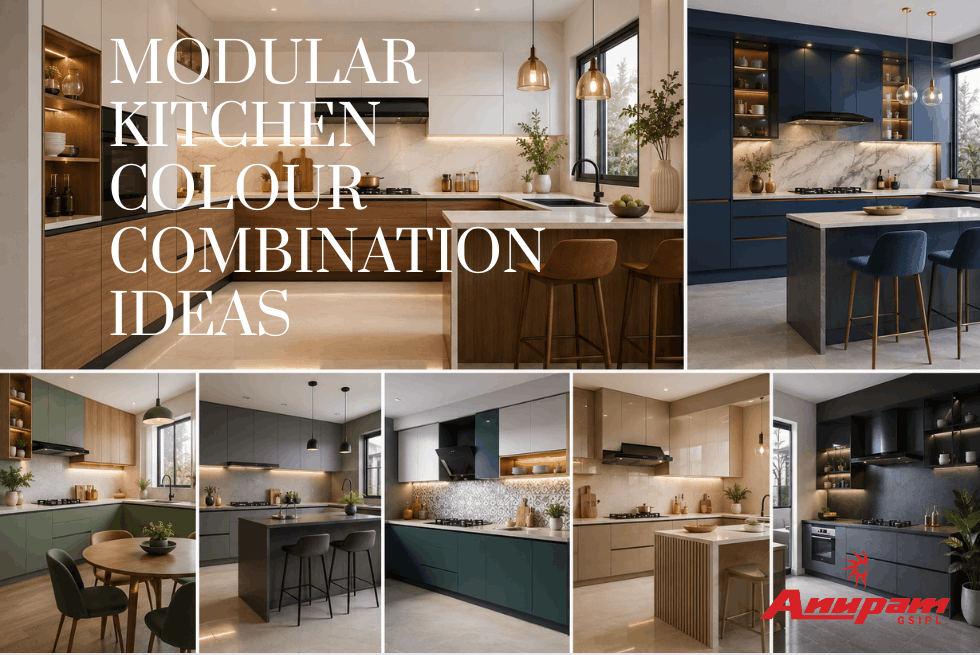 Modular Kitchen Colour Combination Ideas – Best Colour Choices for Modern Homes