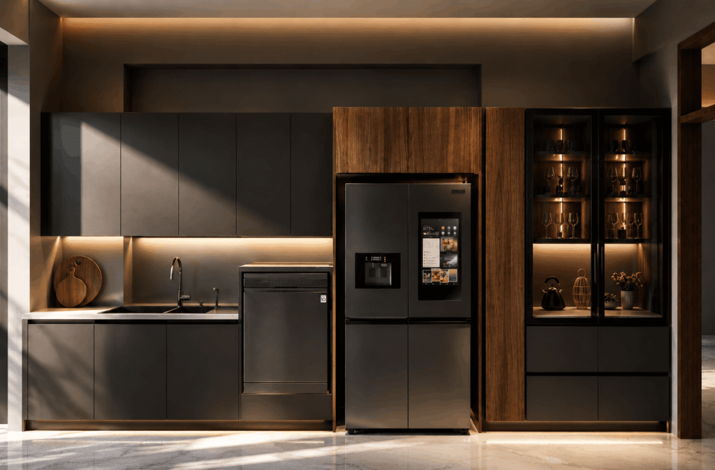 Black and Wood