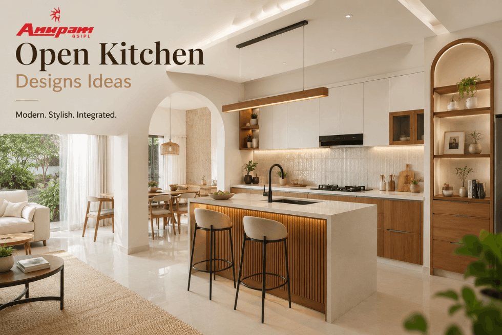 Open Kitchen Designs Ideas for Your Kitchen Interiors