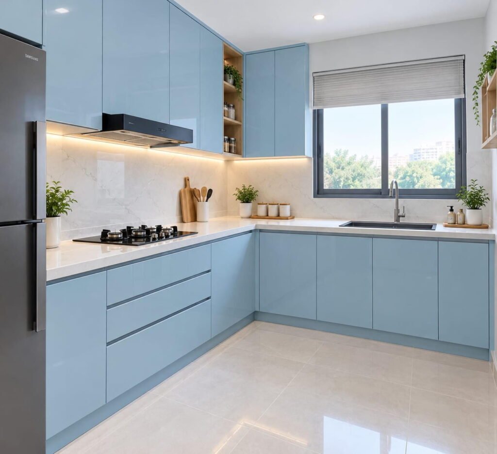 L-Shaped Kitchen Design