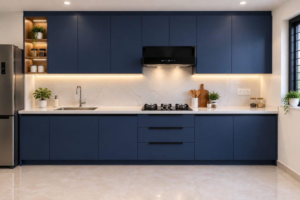 Straight Kitchen Design