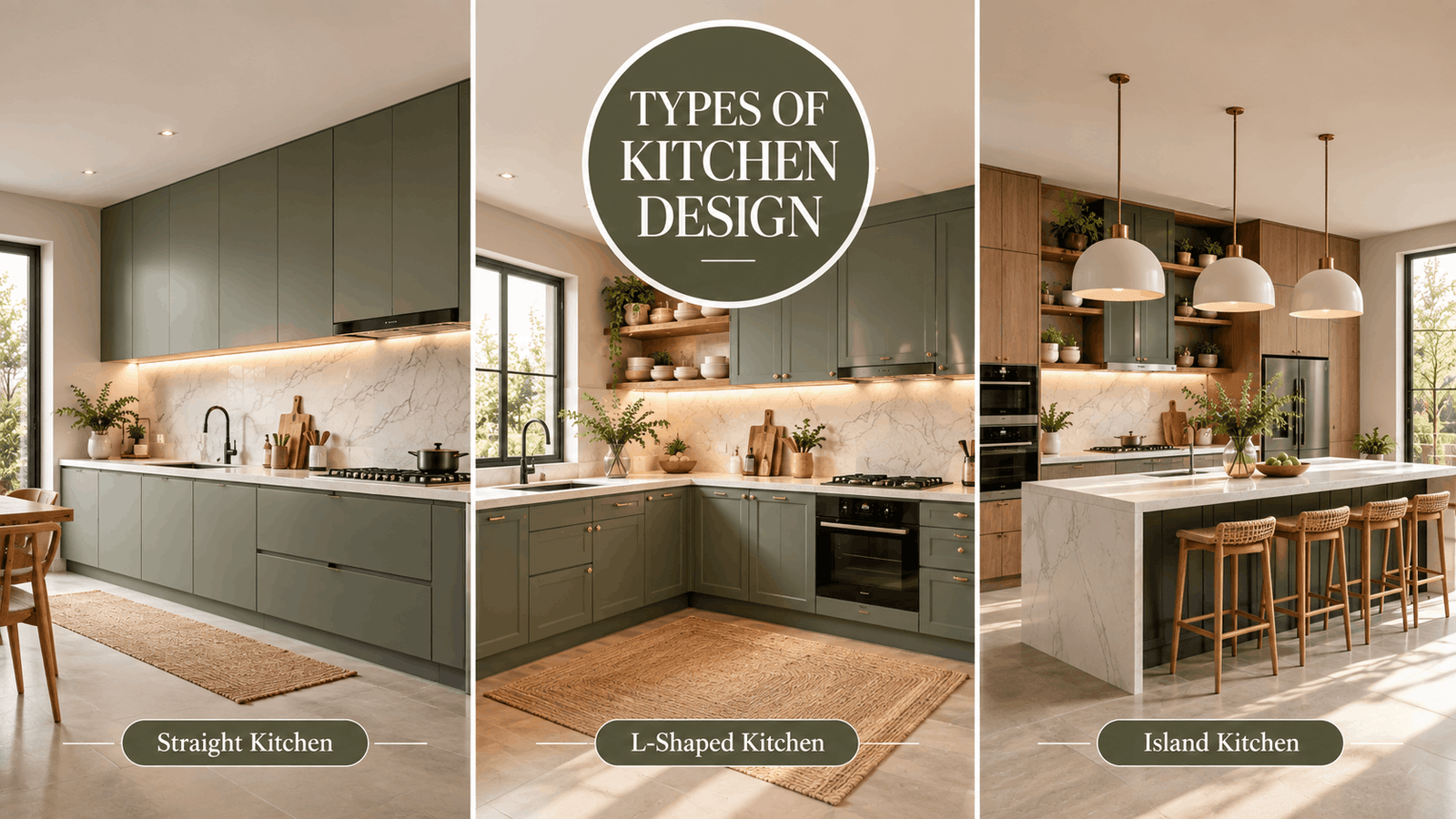 Types of Kitchen Design