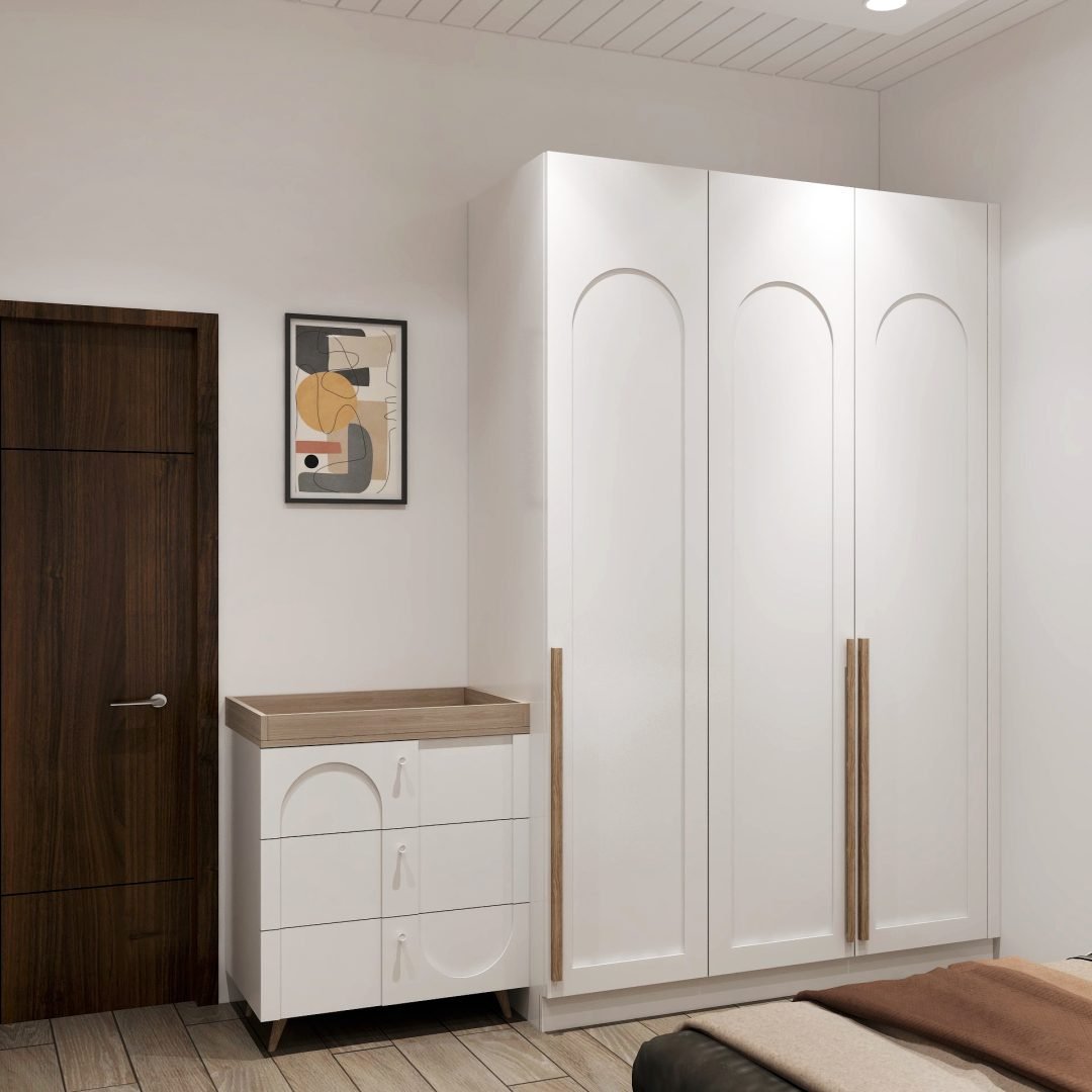 Wardrobe with Baby Changing Station